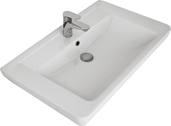 Dreja Мебель для ванной Q (D) 80 подвесная белая – фотография-22